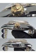 36mm • 1976 Rolex DateJust ref.16013 cal.3035 Champagne Dial 18k Gold Bezel Automatic